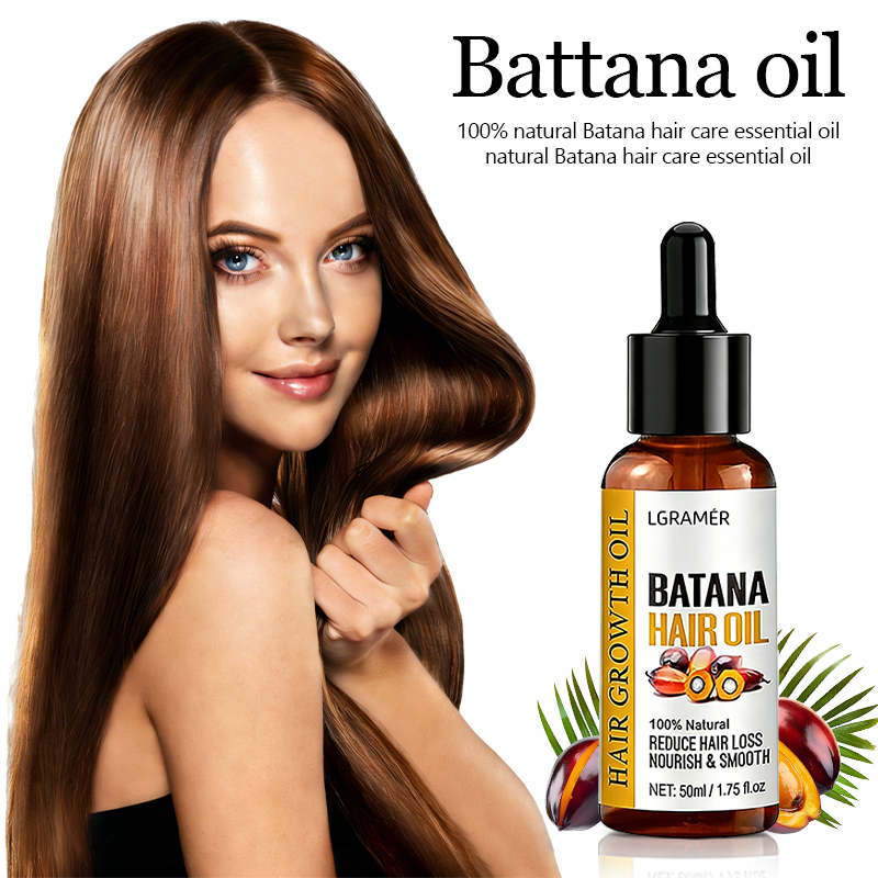Hair Care Nutrition - Bataná Haaröl-Pflegeöl fördert das Haarwachstum schnell,