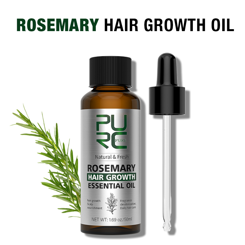 Hair Care Essential Oil Atomizing - PURC Rosmarinöl für Haarwachstum, Männer und