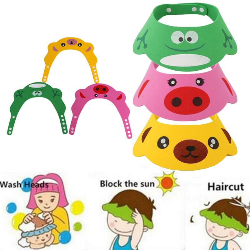 Hair Care For Baby - Einstellbare Baby Dusche Hut Kleinkind Kinder