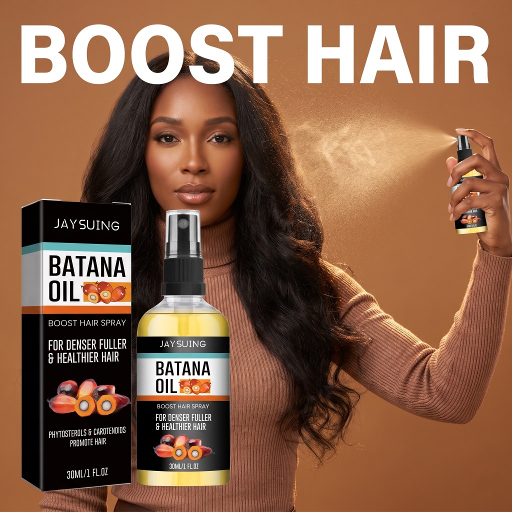 Hair Care Orange - Batana-Öl-Boost-Haarspray Pflanzliche Nährstoffe Nähren die Kopfhaut