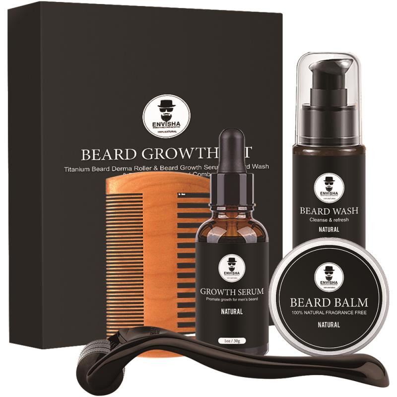 Hair Care Orange - ENVISHA Bart Pflege Set Wachstum Creme