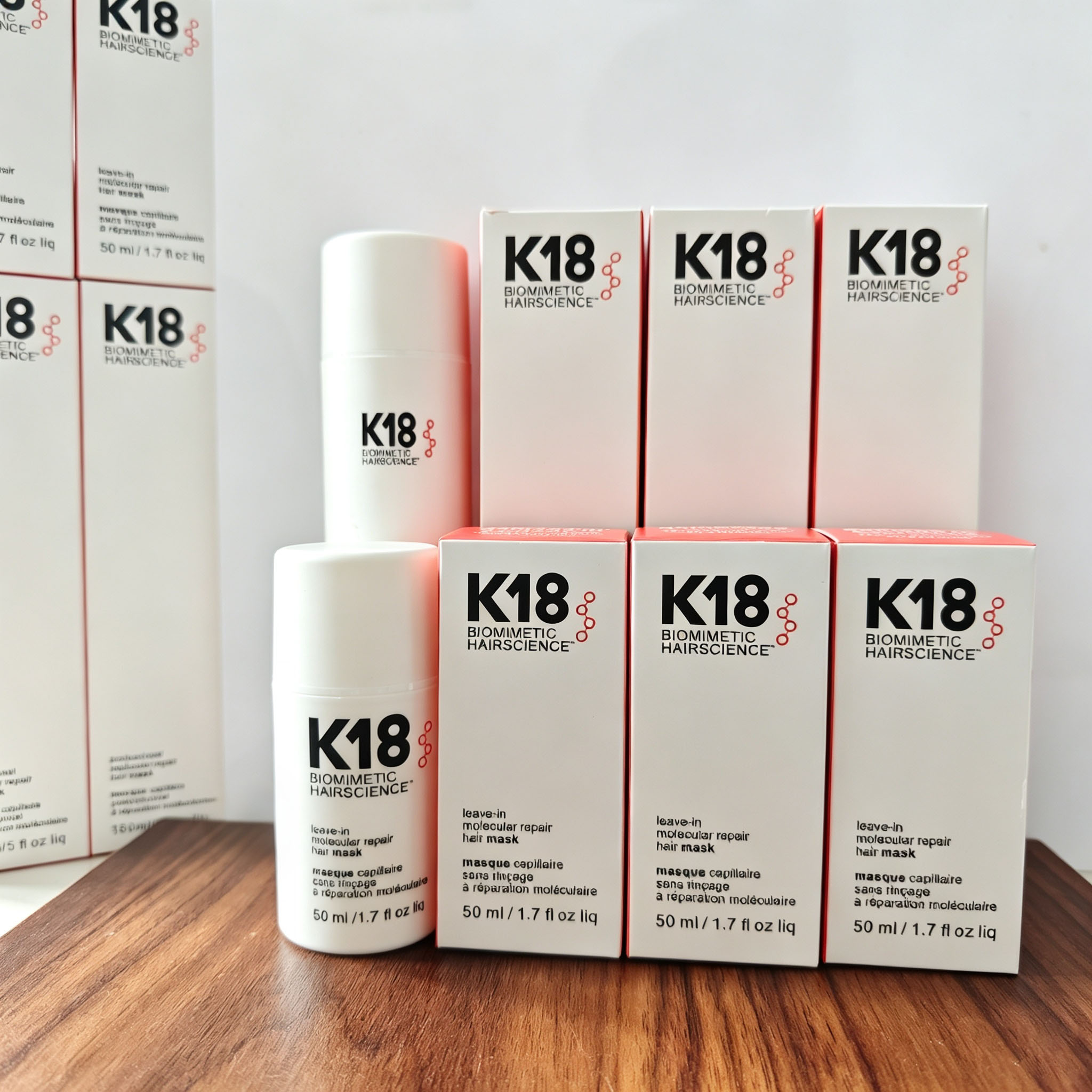 Hair Care Nutrition - K18 Leave-In Molekulare Reparatur-Haarmaske 3 Stück