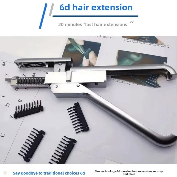 Glue Gun Hair - HH 6D Haarkleberwerkzeug der zweiten Generation,