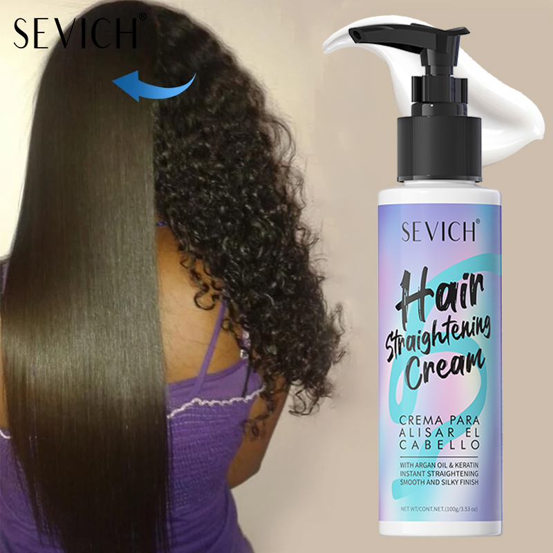 Hair Care Orange - Keratin-Haarglättungscreme, Haarreparatur-Conditioner, reduziert krauses und trockenes