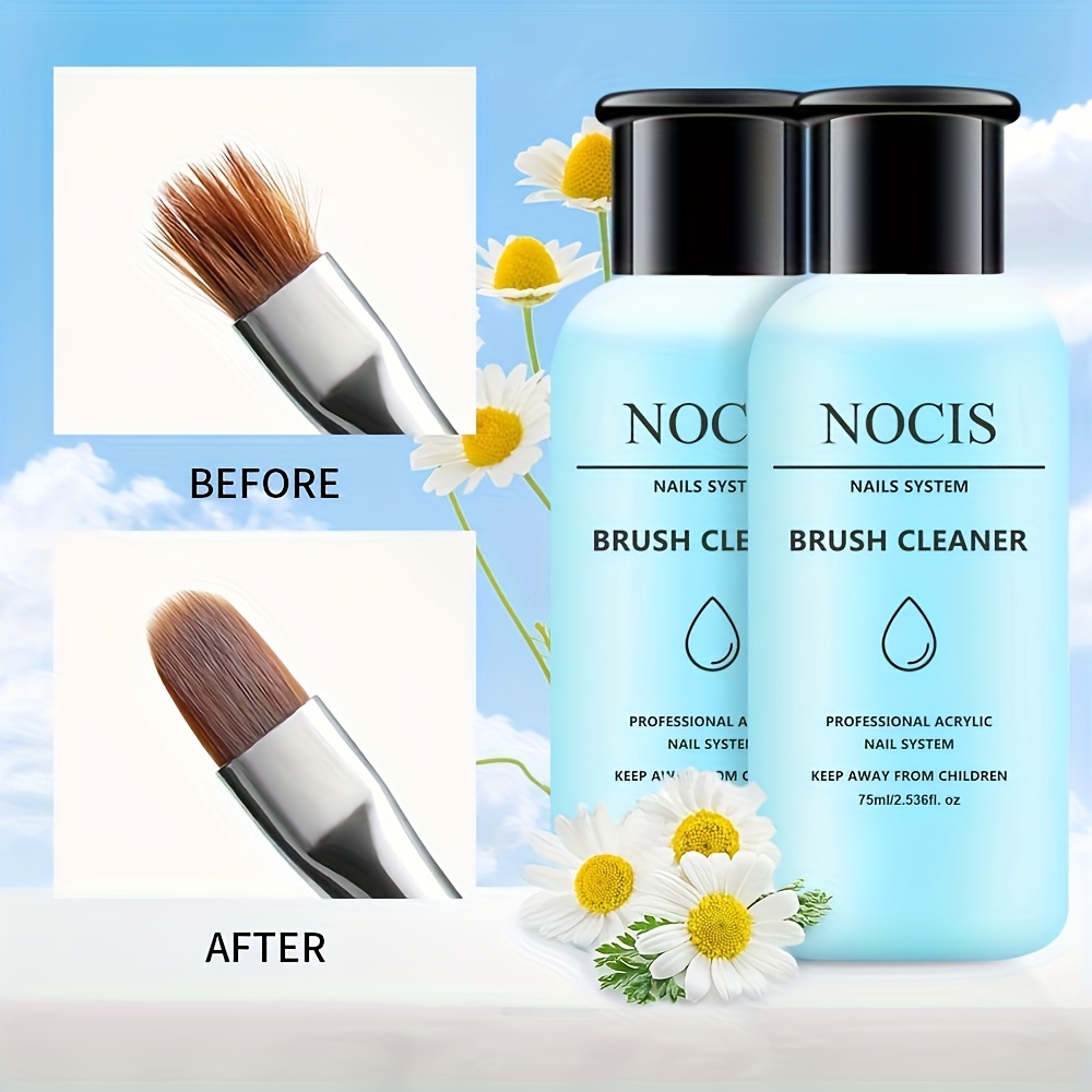 Hair Care Gel - NOCIS 75ml Acryl-Nagelpinsel-Reiniger, Flüssiger Pinselreiniger für