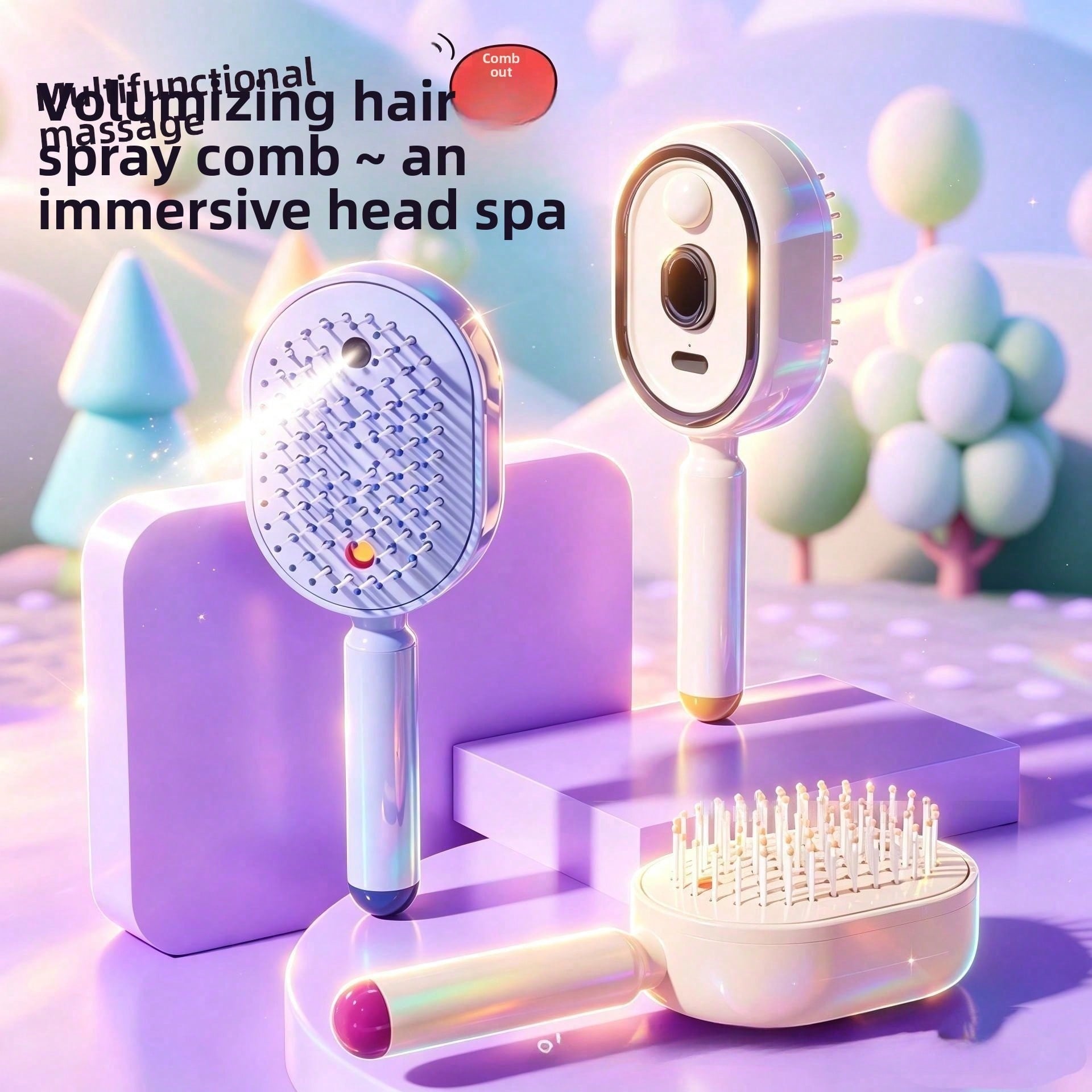 Elektrischer Sprüh-Airbag-Mass – Hair Care Essential Oil Atomizing Bewertung und Preis