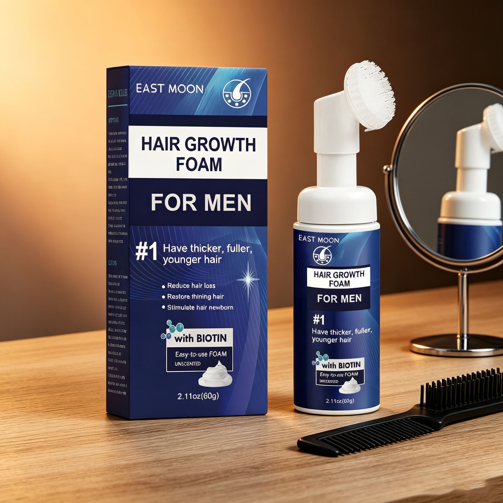 Haarwuchs-Schaum Silikonbürste – Hair Care Natural Bewertung und Preis