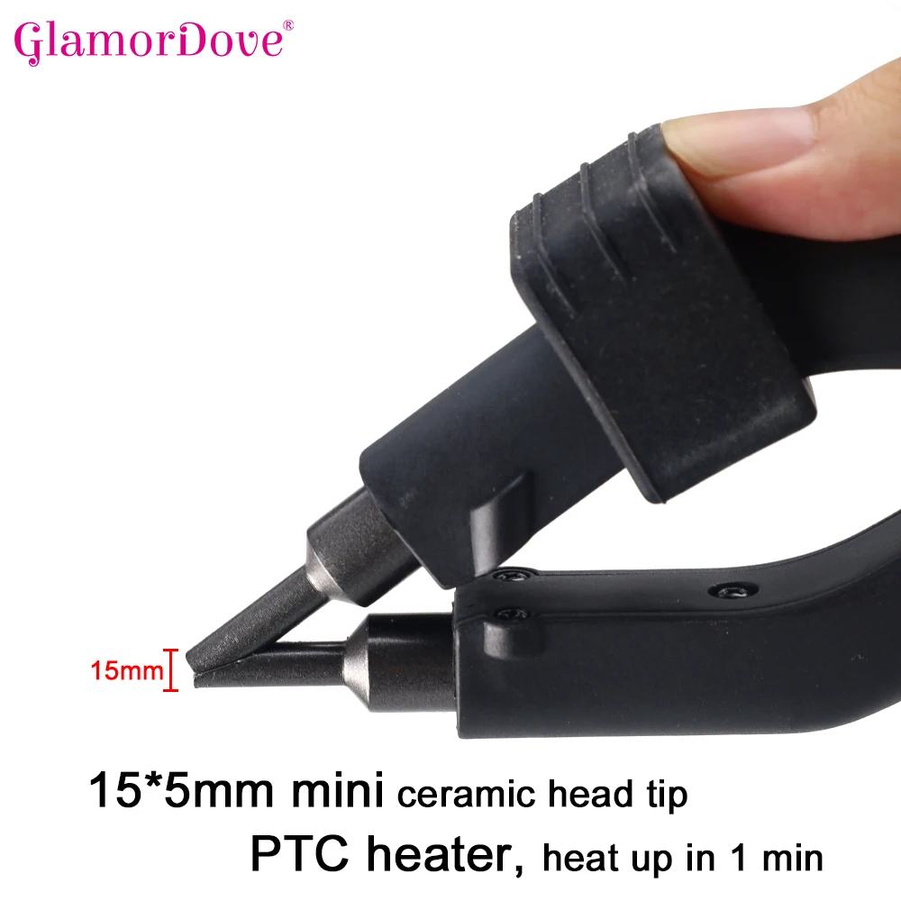 Haarverlängerung Heizung Eisen – Glue Gun Hair Bewertung und Preis