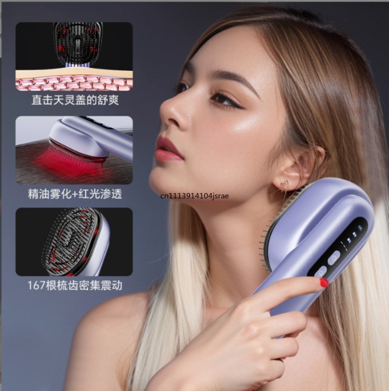 Elektrischer Rotlicht-Kopfhaut – Hair Care Essential Oil Atomizing Bewertung und Preis
