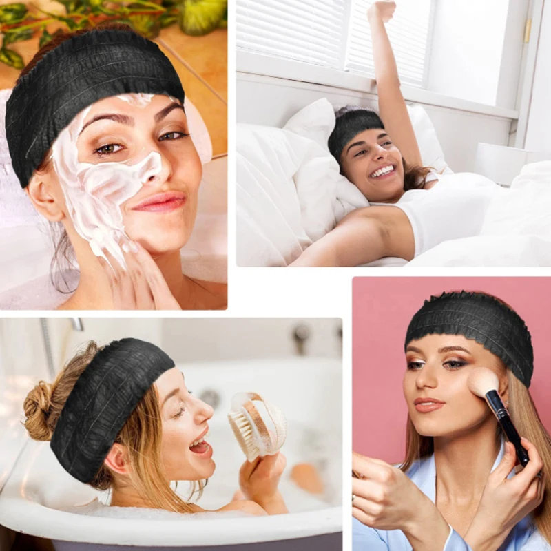 100 Stück Einweg-Stirnbänder,  – Hair Care Journey Bewertung und Preis
