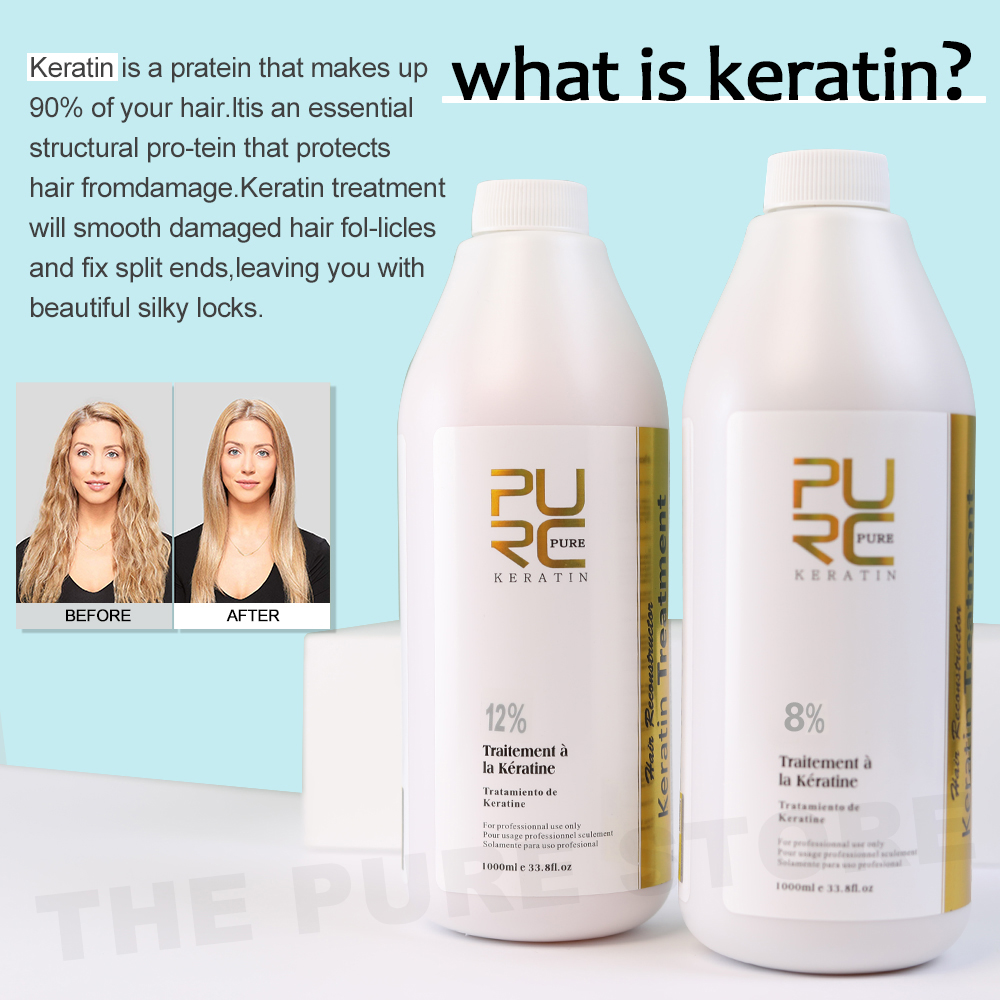 PURC 8 % Keratin-Glättungsbeha – Hair Care Nutrition Bewertung und Preis