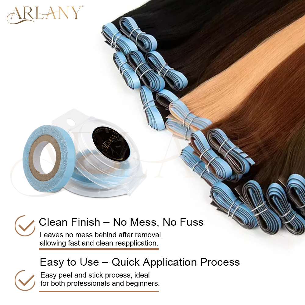 ARLANY 3 Yards Doppelseitiges  – Hair Extension Tape In Bewertung und Preis