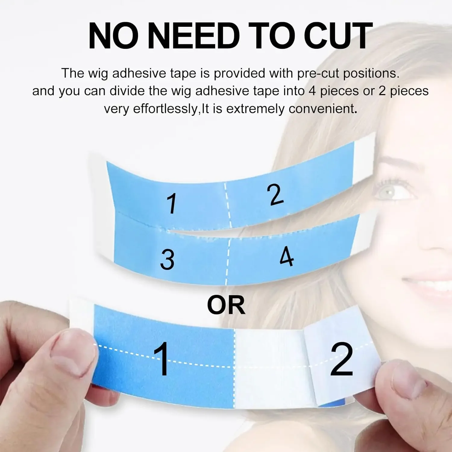 36 Stück/Set Doppelseitiges Su – Hair Extension Tape In Bewertung und Preis