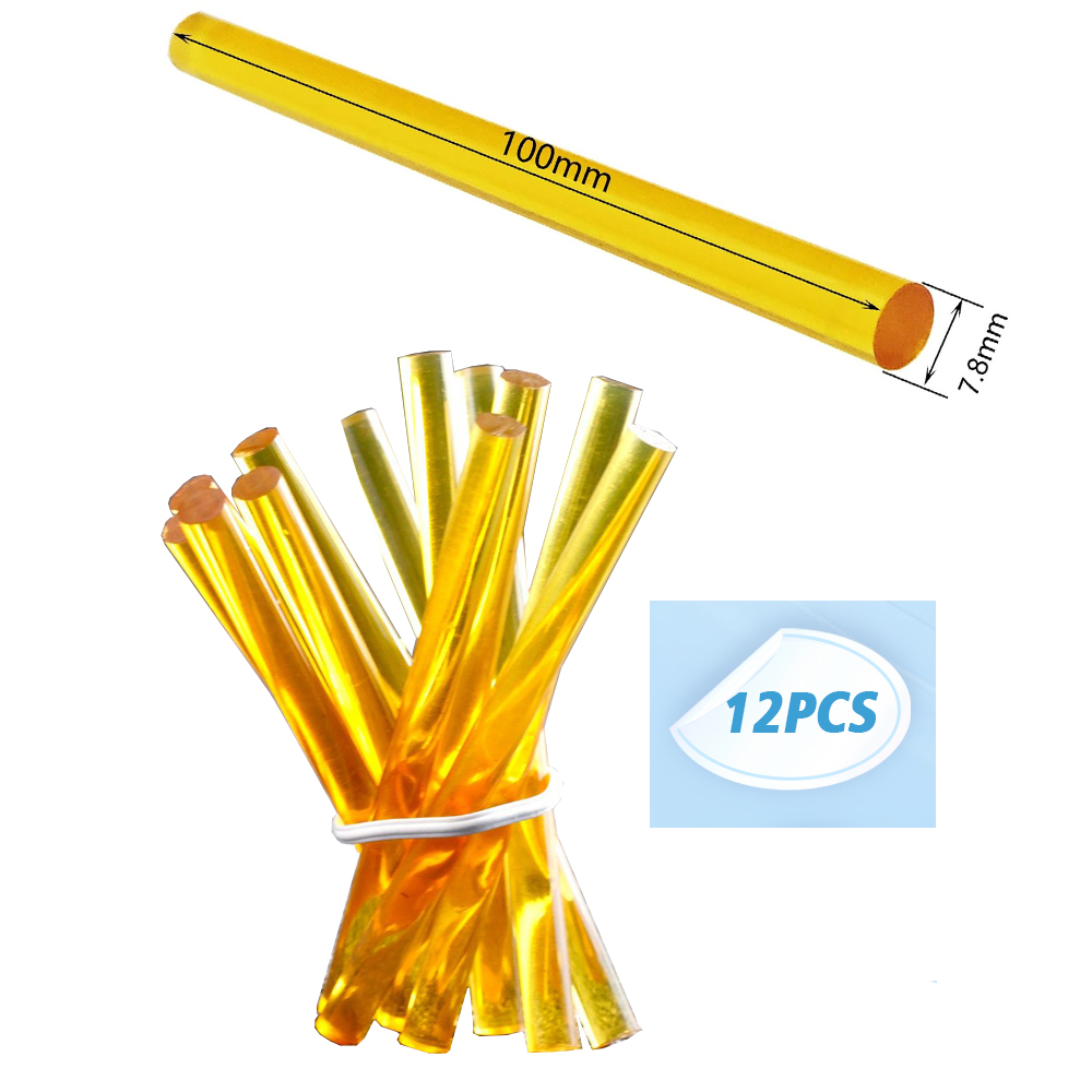 12 Stück/Set 0,7*10 cm Heißkle – Glue Gun Hair Bewertung und Preis