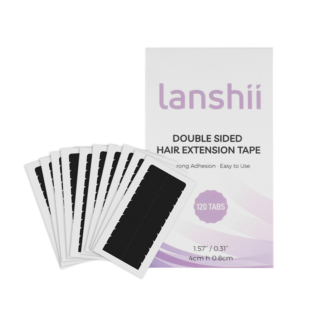 Lanshii 360 Stück doppelseitig – Hair Extension Tape In Bewertung und Preis