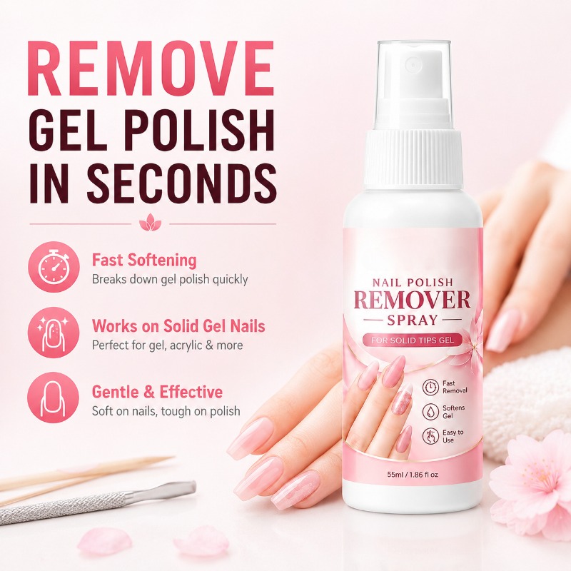Nagellackentferner-Spray, fest – Hair Care Gel Bewertung und Preis