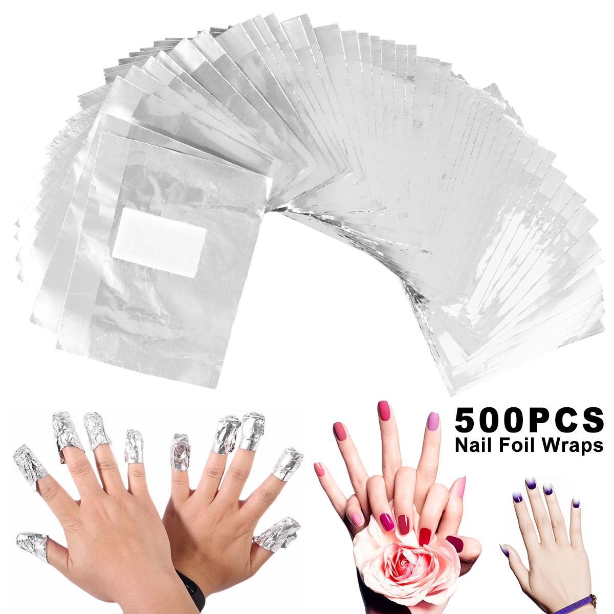 500/1000 Stück Aluminiumfolie  – Hair Care Gel Bewertung und Preis