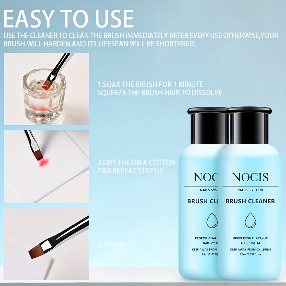 NOCIS 75ml Acryl-Nagelpinsel-R – Hair Care Gel Bewertung und Preis